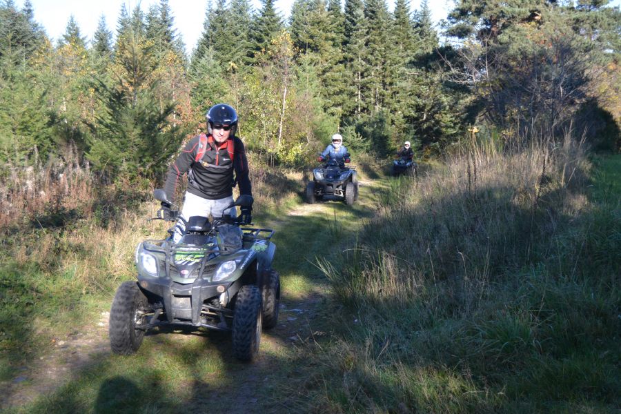 randonnee quad haute loire