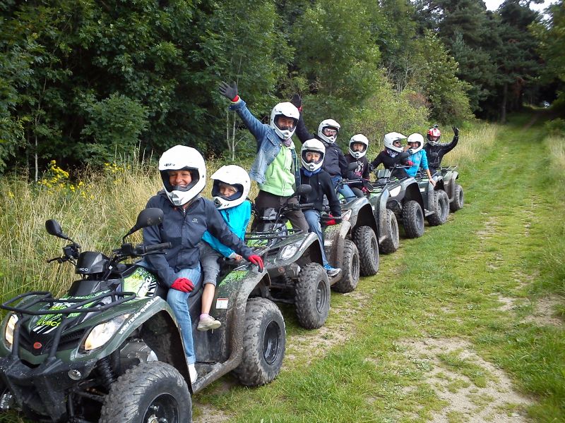 randonnee quad en famille