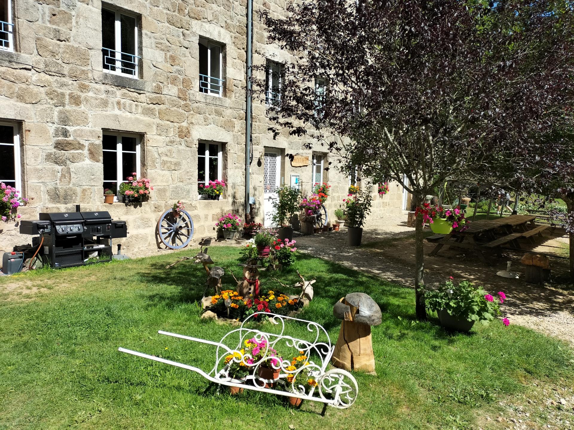 Facade fleurie site