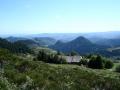 Vue sur le cirque des Boutières coté Ardèche