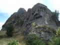 La cheminée volcanique de Queyrières